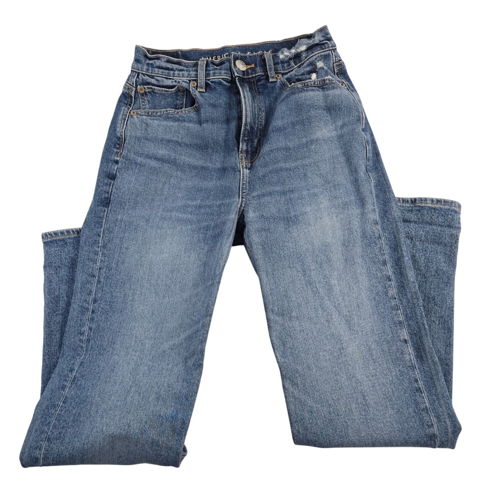American Eagle Outfitters Womens Highest Rise 90s Boyfriend Jeans Medium Sz 2